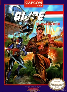 G.I. Joe - A Real American Hero - The Atlantis Factor (USA) (Beta) box cover front